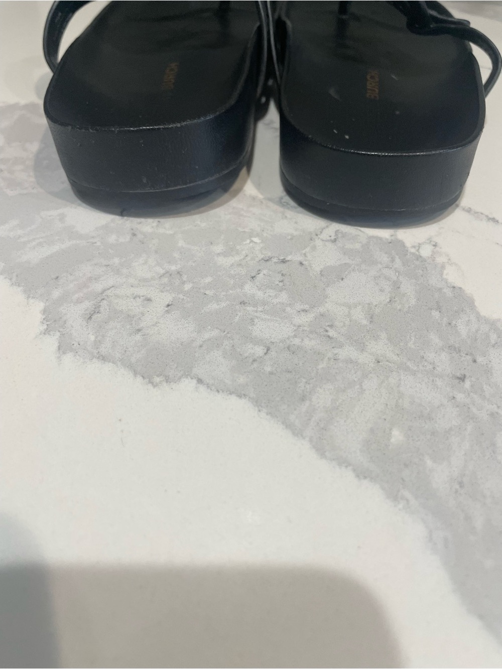 Tory Burch Black Cloud Miller Thong Sandals - Picture 9 of 10